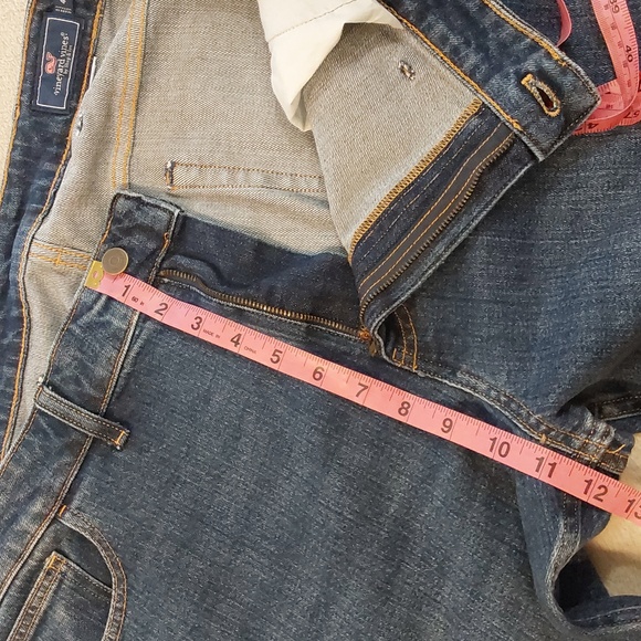 Vineyard Vines Straight Fit Denim Jeans Mens Size 40x32 - Picture 5 of 10